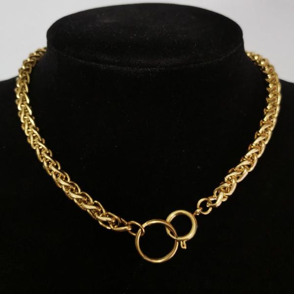 punk hip hop thick short chain circle necklace gold color stainless steel chokers collar necklace women neck jewelry party, Golden;silver
punk hip hop thick short chain circle necklace gold color stainless steel chokers collar necklace women neck jewelry party, Golden;silver