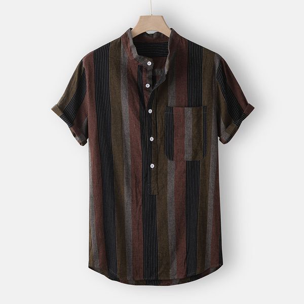 summer shirt men short sleeve striped shirts men casaul hawaiian shirts stripe print streetwear beach shirt man fashion, White;black
summer shirt men short sleeve striped shirts men casaul hawaiian shirts stripe print streetwear beach shirt man fashion, White;black