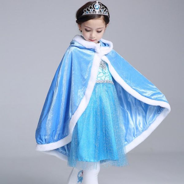 children girls soft cloak dress up hooded cloak fairy princess cosplay christmas costume accessory for 4-8 years kid, Red;yellow
children girls soft cloak dress up hooded cloak fairy princess cosplay christmas costume accessory for 4-8 years kid, Red;yellow