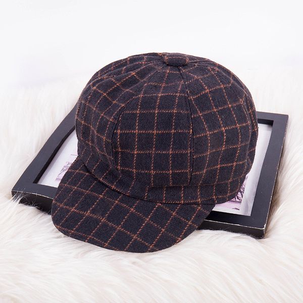 wool women beret autumn winter octagonal cap hats lattice stylish for women elegant artist painter caps ladies solid beret hats, Blue;gray
wool women beret autumn winter octagonal cap hats lattice stylish for women elegant artist painter caps ladies solid beret hats, Blue;gray