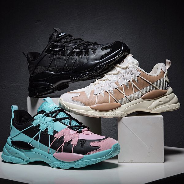 ins men's fashion shoes thick bottom increased sneakers casual shoes patchwork mesh chunky sneakers sapato masculino
ins men's fashion shoes thick bottom increased sneakers casual shoes patchwork mesh chunky sneakers sapato masculino
