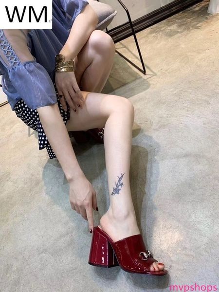 selling women s red patent leather square head sandals high heels casual handmade walking tennis sandals slippers mules
selling women s red patent leather square head sandals high heels casual handmade walking tennis sandals slippers mules