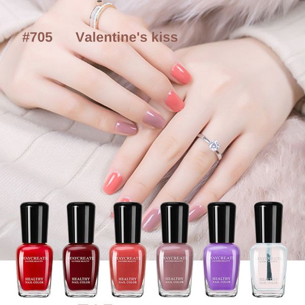 6 pcs women nail polish diy art long lasting waterproof quick drying manicure qs888
6 pcs women nail polish diy art long lasting waterproof quick drying manicure qs888