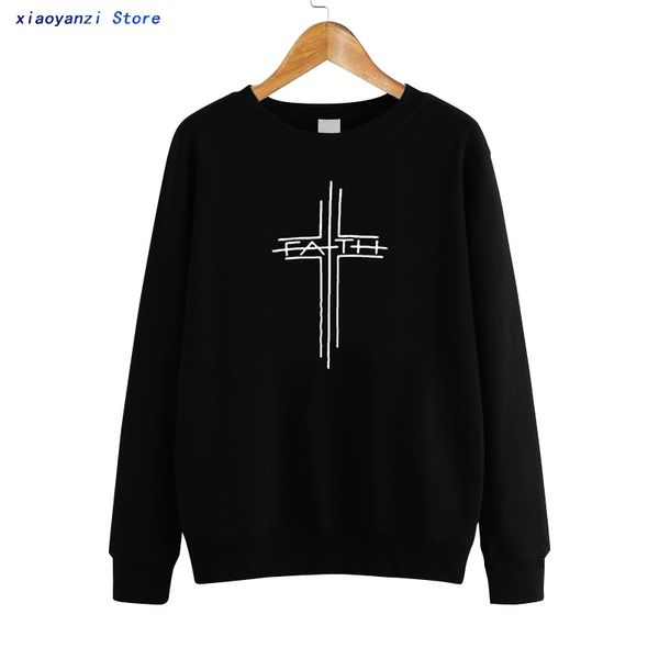 2019 cotton women cross printed funny sweatshirts faith pullovers sweatshirt hoodies casual christian clothes brand, Black
2019 cotton women cross printed funny sweatshirts faith pullovers sweatshirt hoodies casual christian clothes brand, Black