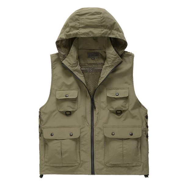 outdoor t-shirts autumn pography tactical vest quick-drying waterproof hiking sport climbing camp fishing multi-pocket male waistcoat, Gray;blue
outdoor t-shirts autumn pography tactical vest quick-drying waterproof hiking sport climbing camp fishing multi-pocket male waistcoat, Gray;blue