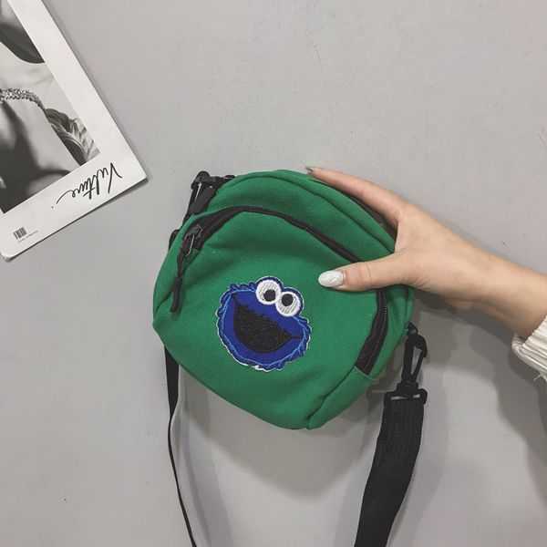 canvas bag female 2020 spring and summer new wave fashion wild messenger bag sesame street shoulder net red small black
canvas bag female 2020 spring and summer new wave fashion wild messenger bag sesame street shoulder net red small black