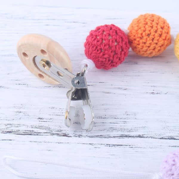 baby pacifier clip chain rainbow crochet beads toy teether pacifier chain holder p31b
baby pacifier clip chain rainbow crochet beads toy teether pacifier chain holder p31b