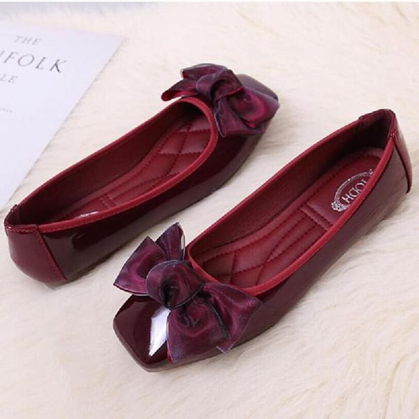 women patent leather square toe satin bow flats loafers ladies slip on shallow comfort single shoes moccasins leather boat shoes, Black
women patent leather square toe satin bow flats loafers ladies slip on shallow comfort single shoes moccasins leather boat shoes, Black