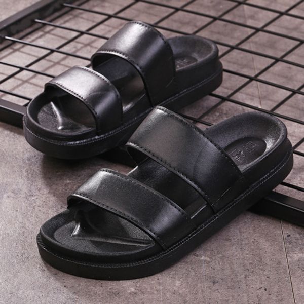 slippers men shoes leisure mens fashion leather flats slip-on slippers beach shoes sport sandals flip flop zapatos de hombre, Black
slippers men shoes leisure mens fashion leather flats slip-on slippers beach shoes sport sandals flip flop zapatos de hombre, Black