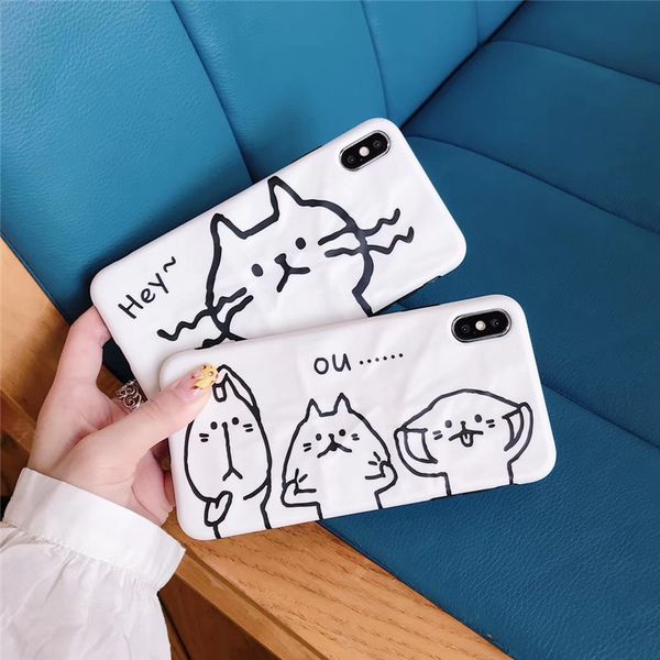 white 3d cartoon cat girls boys couple phone case friends for iphone 6 6s 7 8 plus x xr xs max cover for iphone 11 11pro case
white 3d cartoon cat girls boys couple phone case friends for iphone 6 6s 7 8 plus x xr xs max cover for iphone 11 11pro case