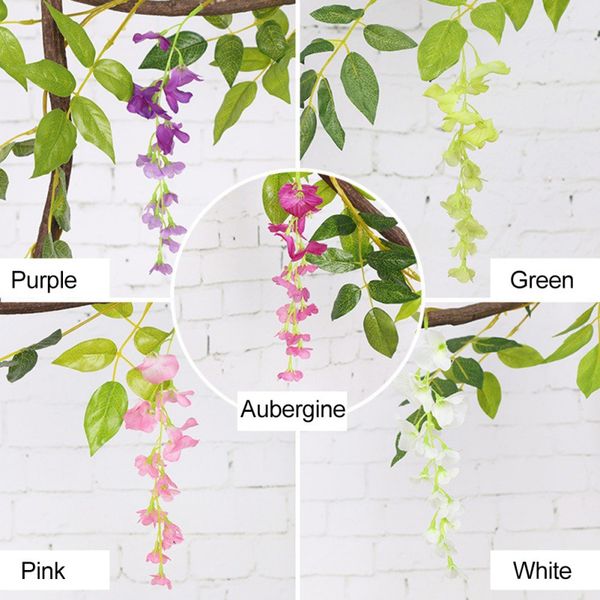 artificial flowers vine wisteria garland wedding arch decoration fake plants rattan faux flowers ivy wall hanging decor
artificial flowers vine wisteria garland wedding arch decoration fake plants rattan faux flowers ivy wall hanging decor