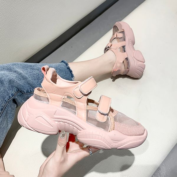 summer shoes woman beach platform sneakers female fashion baotou sandals mesh breathable shoes sandalia mujer for women, Black
summer shoes woman beach platform sneakers female fashion baotou sandals mesh breathable shoes sandalia mujer for women, Black
