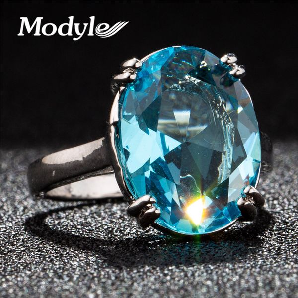 wukalo big ocean blue cz crystal rings for female prong setting crystal engagement ring jewelry wholesale bijoux accessories, Slivery;golden
wukalo big ocean blue cz crystal rings for female prong setting crystal engagement ring jewelry wholesale bijoux accessories, Slivery;golden