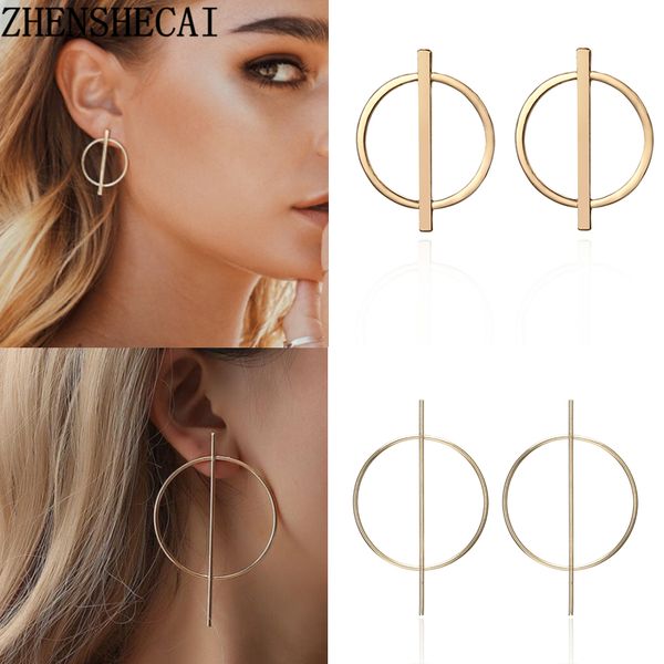 2019 silver gold hoop earrings for women round earrings geometric circle boucles d'oreill ear jewelry wholesale, Golden;silver
2019 silver gold hoop earrings for women round earrings geometric circle boucles d'oreill ear jewelry wholesale, Golden;silver