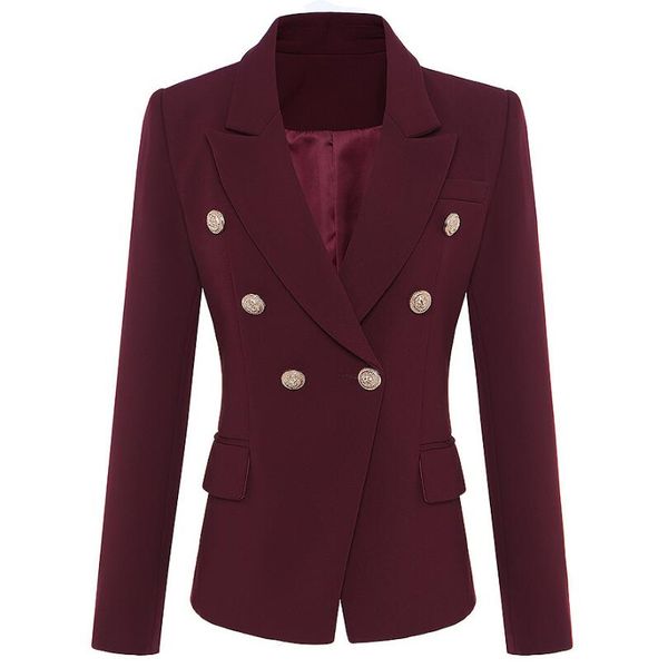 2019 autumn winter new style women blazers jacket designer lion metal buttons women jacket coat outwear fashion blazer feminino, White;black
2019 autumn winter new style women blazers jacket designer lion metal buttons women jacket coat outwear fashion blazer feminino, White;black