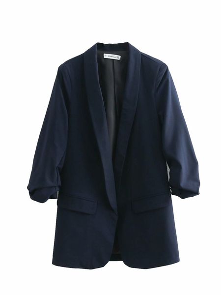 a1 #2019 spring new style western style zhe zhou xiu versitile fashion casual suit jacket, Black;white
a1 #2019 spring new style western style zhe zhou xiu versitile fashion casual suit jacket, Black;white