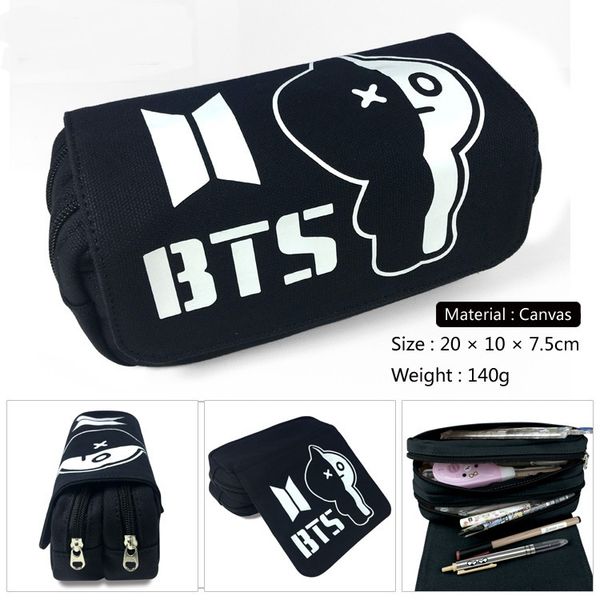 pencil case canvas fabric double super large capacity pencil bag zipper box school supplies stationery
pencil case canvas fabric double super large capacity pencil bag zipper box school supplies stationery
