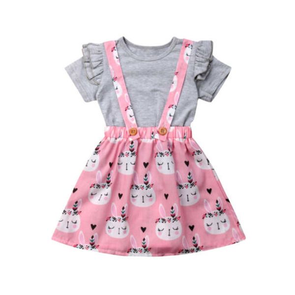 2pcs pudcoco 2019 easter kids baby girls t-shirt +tutu skirt dress outfits 1-6y, White
2pcs pudcoco 2019 easter kids baby girls t-shirt +tutu skirt dress outfits 1-6y, White
