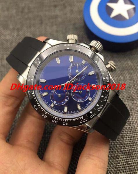 luxury watches no chronograph working choose dial ceramic bezel 116519 40mm rubber strap automatic fashion mens watch, Slivery;brown
luxury watches no chronograph working choose dial ceramic bezel 116519 40mm rubber strap automatic fashion mens watch, Slivery;brown