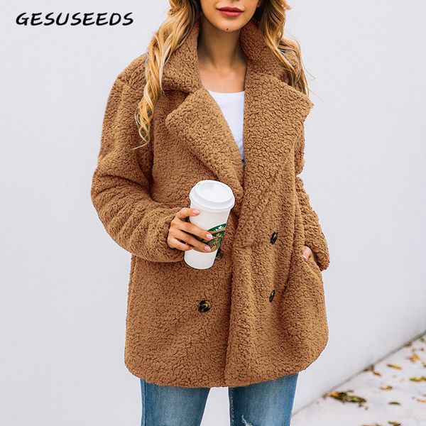 women's fur & faux vintage pink coat white fake women fluffy jacket teddy bear coats female winter 2021 streetwear, Black
women's fur & faux vintage pink coat white fake women fluffy jacket teddy bear coats female winter 2021 streetwear, Black