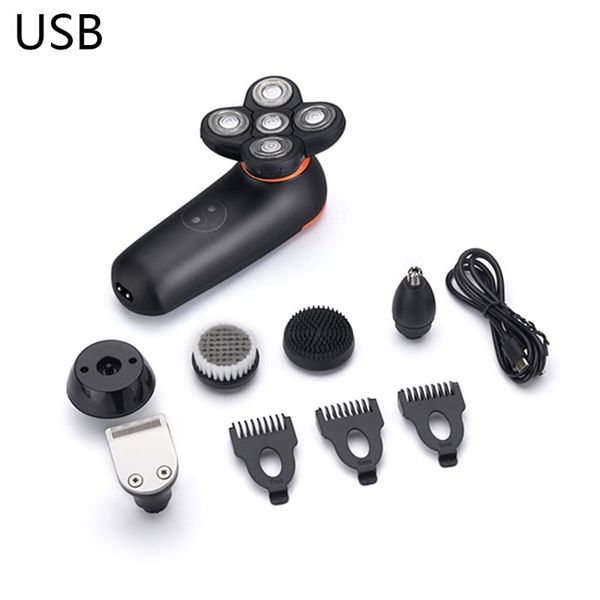 rechargeable 5 head electric bald head shaver razor hair beard trimmer shaving machine
rechargeable 5 head electric bald head shaver razor hair beard trimmer shaving machine