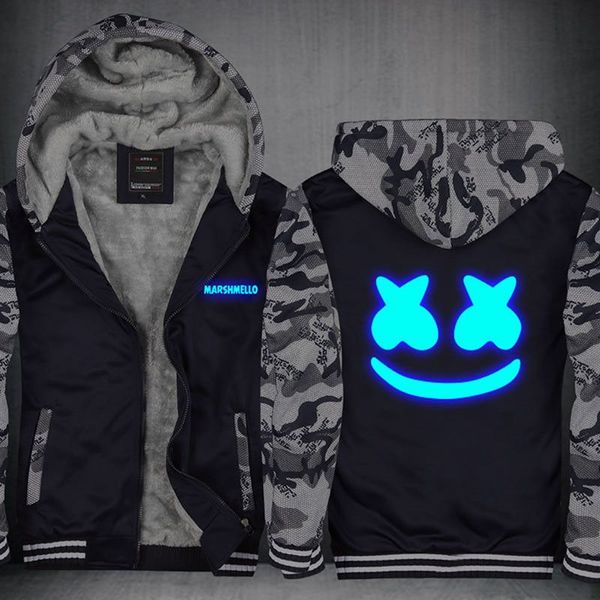 rosetic gothic oversized print reflective hoodies warm plus velvet hooded sweatshirt zipper hoody outwear 2019 winter trendy, Black
rosetic gothic oversized print reflective hoodies warm plus velvet hooded sweatshirt zipper hoody outwear 2019 winter trendy, Black