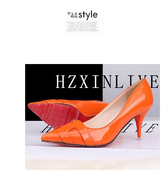2019 new arrival pointed toe office solid flock high heels green and orange color y200702, Black
2019 new arrival pointed toe office solid flock high heels green and orange color y200702, Black