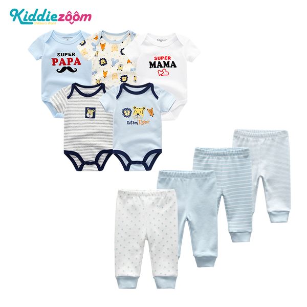 kiddiezoom 9pcs/lot designer newborn baby boy clothes sets infant baby boys clothes girls clothing cartoon printed bodysuits, White
kiddiezoom 9pcs/lot designer newborn baby boy clothes sets infant baby boys clothes girls clothing cartoon printed bodysuits, White
