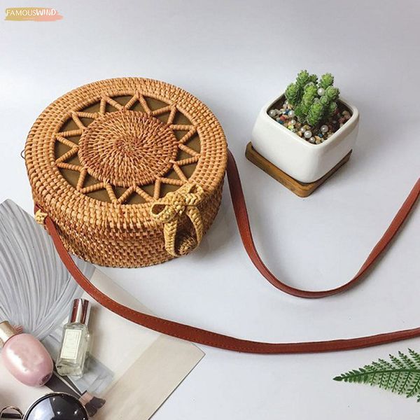 fashion women straw circle handwoven bali round rattan straw beach bag crossbody round straw shoulder bag bolsa feminina
fashion women straw circle handwoven bali round rattan straw beach bag crossbody round straw shoulder bag bolsa feminina