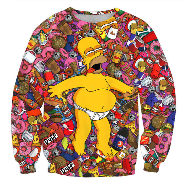 2019 simpson cartoon character new sweatshirt men women 3d print 3d funny long sleeve tracksuit pullover outerwear casual w104, Black
2019 simpson cartoon character new sweatshirt men women 3d print 3d funny long sleeve tracksuit pullover outerwear casual w104, Black