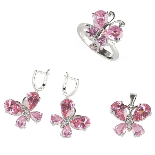 shunxunze pink cubic zirconia wedding jewelry sets for noble generous women luxury (ring/earring/pendant) rhodium plated r519set, Silver
shunxunze pink cubic zirconia wedding jewelry sets for noble generous women luxury (ring/earring/pendant) rhodium plated r519set, Silver