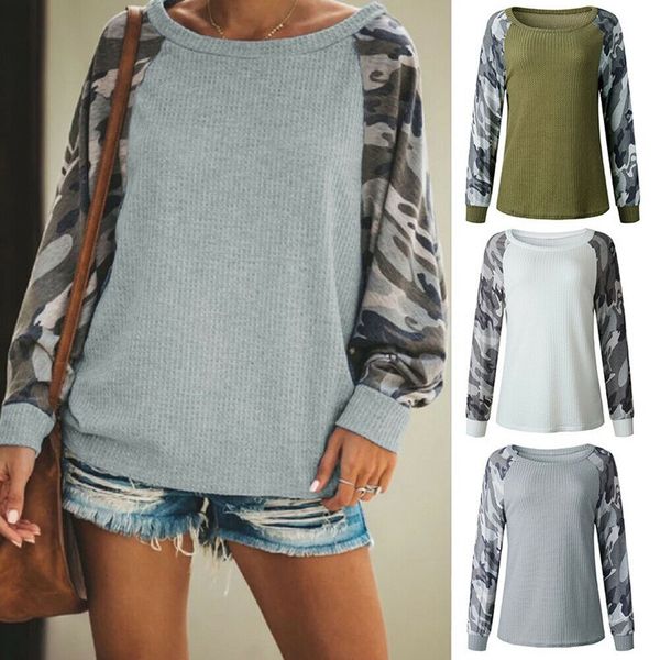 sell new fashion womens ladies long sleeve patchwork camouflage print sweatshirt jumper pullover blouse, Black
sell new fashion womens ladies long sleeve patchwork camouflage print sweatshirt jumper pullover blouse, Black