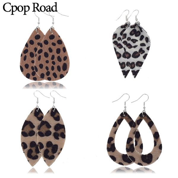 cpop faux leather earrings for women leopard pattern imitation feather leather drop earrings teardrop hoop earrings female winter jewelry, Silver
cpop faux leather earrings for women leopard pattern imitation feather leather drop earrings teardrop hoop earrings female winter jewelry, Silver