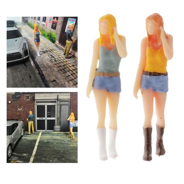 2 pieces 1:64 female doll action figrue scene people for siku matchbox
2 pieces 1:64 female doll action figrue scene people for siku matchbox