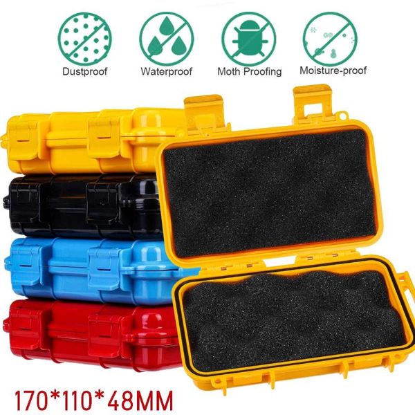 2 size outdoor shockproof waterproof boxes survival airtight case holder storage matches tools travel sealed containers 4 colors
2 size outdoor shockproof waterproof boxes survival airtight case holder storage matches tools travel sealed containers 4 colors