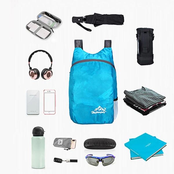 20l outdoor folding rucksack lightweight waterproof sports travel backpack hiking cycling camping polyester storage bags
20l outdoor folding rucksack lightweight waterproof sports travel backpack hiking cycling camping polyester storage bags