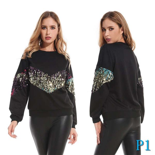 new women's designer hoodies for autumn winter fashion long sleeve pullover hoodies with luxury sequin streetwear cloth s-xl wholesalep, Black
new women's designer hoodies for autumn winter fashion long sleeve pullover hoodies with luxury sequin streetwear cloth s-xl wholesalep, Black