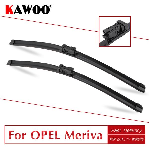 kawoo for meriva a/meriva b auto rubber windcreen wipers blades model year from 2003 to 2017 fit push button arm/u hook arm
kawoo for meriva a/meriva b auto rubber windcreen wipers blades model year from 2003 to 2017 fit push button arm/u hook arm