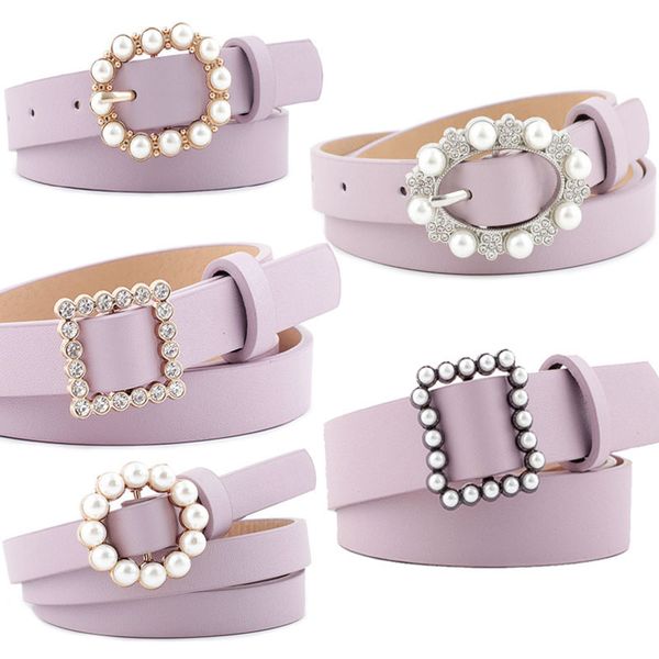 women belts pearl rhinestones decoration buckle leather belt casual ladies waist belts female waistband, Black;brown
women belts pearl rhinestones decoration buckle leather belt casual ladies waist belts female waistband, Black;brown