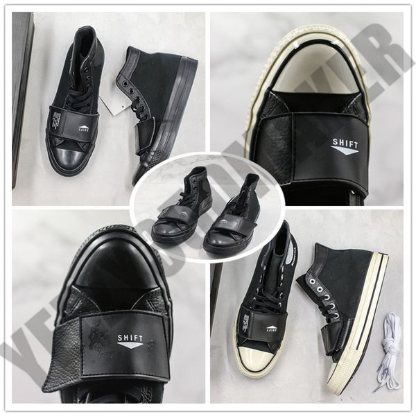 2019 neighborhood hi moto taylor 70s 19fw high street canvas shoes chuck joint couple women shoes casual sports shoes chaussures with box, Black
2019 neighborhood hi moto taylor 70s 19fw high street canvas shoes chuck joint couple women shoes casual sports shoes chaussures with box, Black