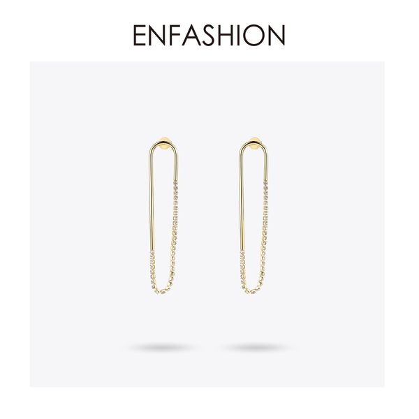 enfashion splice crystal drop earrings for women accessories gold color long chain earings fashion jewelry pendientes 2019 e1003, Silver
enfashion splice crystal drop earrings for women accessories gold color long chain earings fashion jewelry pendientes 2019 e1003, Silver