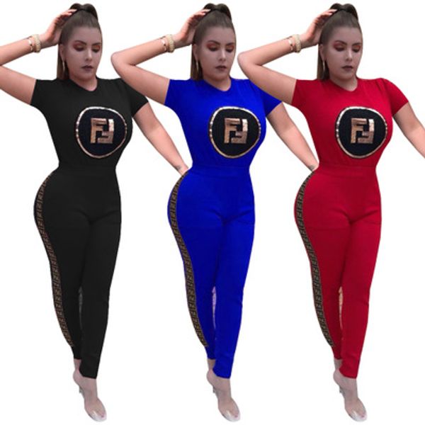 womens selling suits women designer sets brand two-piece set fashion + pants short sleeve casual sweatpants suit 2020 fashion trend, White
womens selling suits women designer sets brand two-piece set fashion + pants short sleeve casual sweatpants suit 2020 fashion trend, White