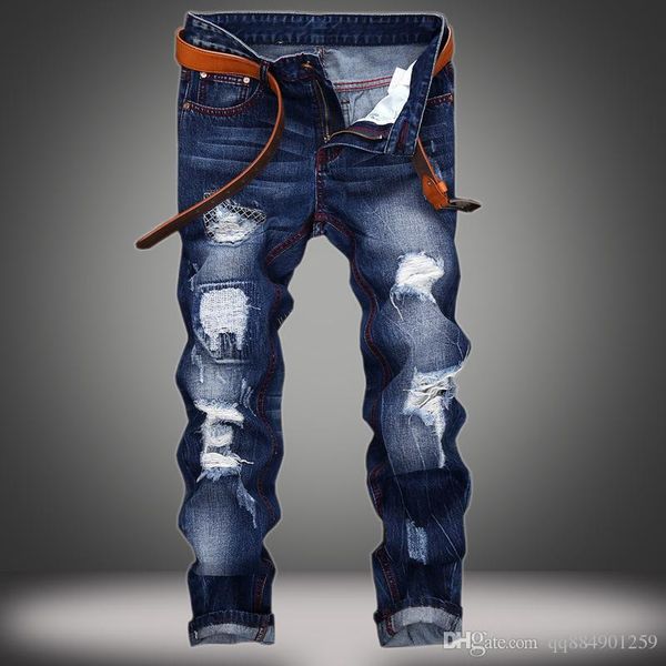 19ss мужские дизайнерские брюки джинсы узкие брюки casual luxury джинсы мужчины моды проблемные ripped тонкий метанию дизайнерские джинсы, Blue
19ss мужские дизайнерские брюки джинсы узкие брюки casual luxury джинсы мужчины моды проблемные ripped тонкий метанию дизайнерские джинсы, Blue