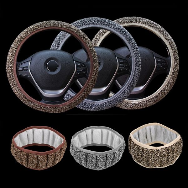 leepee linen diy car steering-wheel cover diameter 38cm auto decoration universal car steering wheel cover accessories
leepee linen diy car steering-wheel cover diameter 38cm auto decoration universal car steering wheel cover accessories