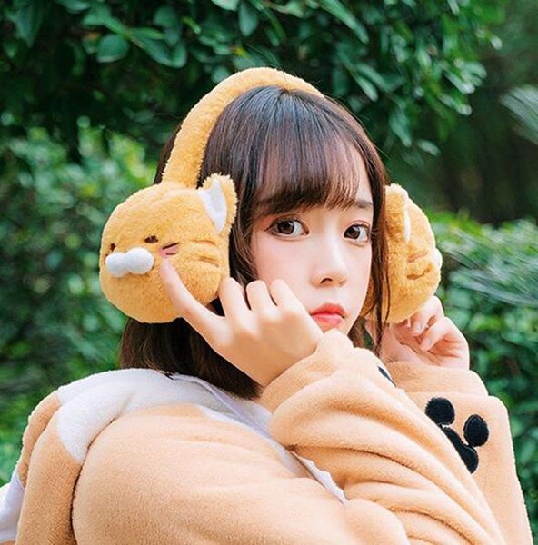 cute girls winter animal style cat pattern warm plush earmuff christmas gifts, Blue;gray
cute girls winter animal style cat pattern warm plush earmuff christmas gifts, Blue;gray