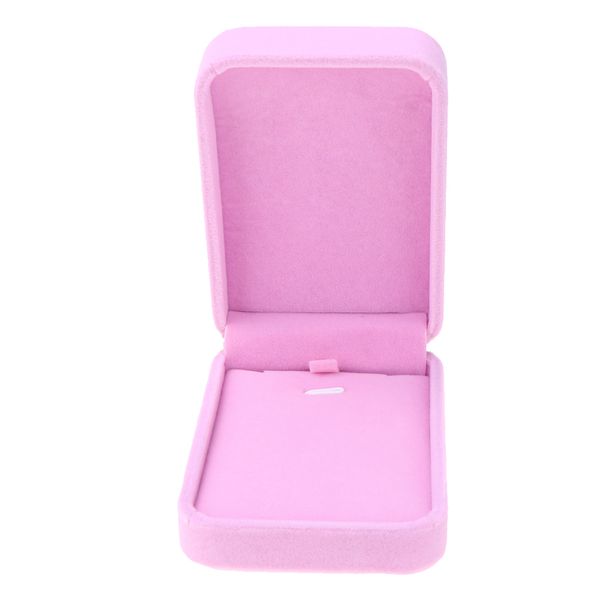 big necklace pendant bracelet earring jewelry display storage gift box case five colors to choose, Pink;blue
big necklace pendant bracelet earring jewelry display storage gift box case five colors to choose, Pink;blue