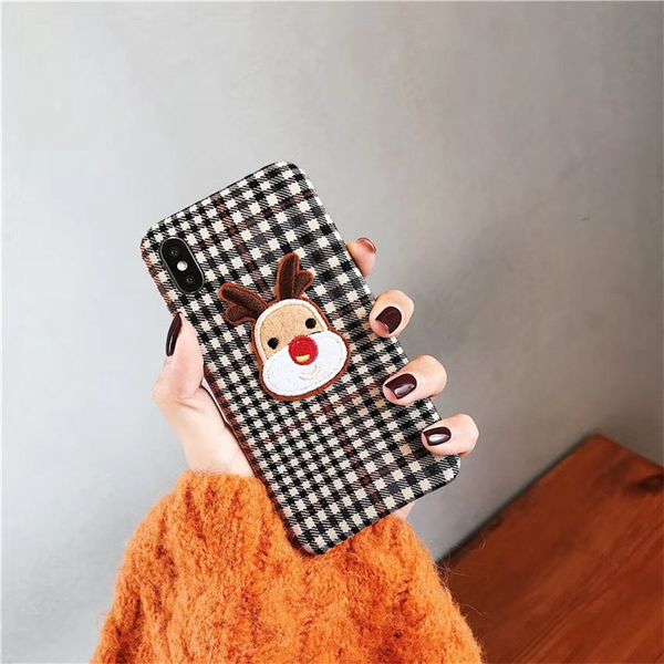 one piece luxury phone case for iphone 6s 7 8plus xsmax fashion lattice with elk new designer phone case back cover
one piece luxury phone case for iphone 6s 7 8plus xsmax fashion lattice with elk new designer phone case back cover