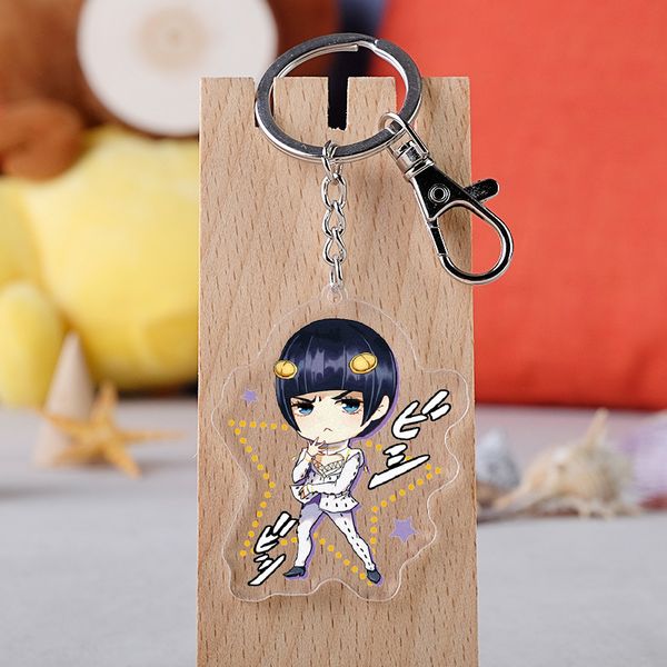 2019 anime jojos bizarre adventure acrylic keychain keyring figure pendant toys gifts, Silver
2019 anime jojos bizarre adventure acrylic keychain keyring figure pendant toys gifts, Silver