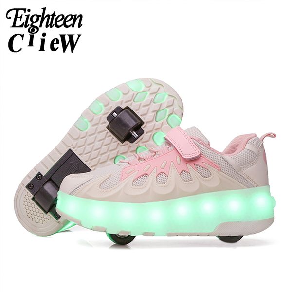 size 28-40 roller shoes glowing sneakers for boys led sneakers usb charging luminous for children two wheels shoes, Black;red
size 28-40 roller shoes glowing sneakers for boys led sneakers usb charging luminous for children two wheels shoes, Black;red