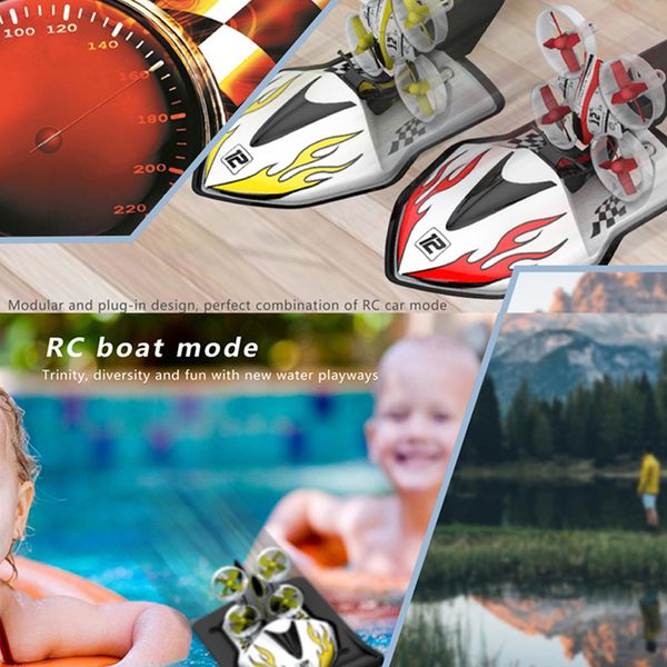 eachine e015 with flight boat car 3-mode altitude hold mode rc drone quadcopter rtf aircraft toys kid yellow red vs s9hw m69
eachine e015 with flight boat car 3-mode altitude hold mode rc drone quadcopter rtf aircraft toys kid yellow red vs s9hw m69